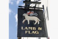 The Lamb and Flag